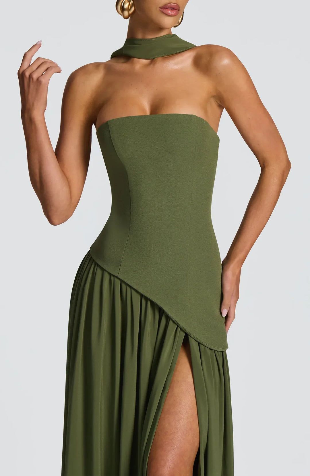 Regina | Split Maxi Dress