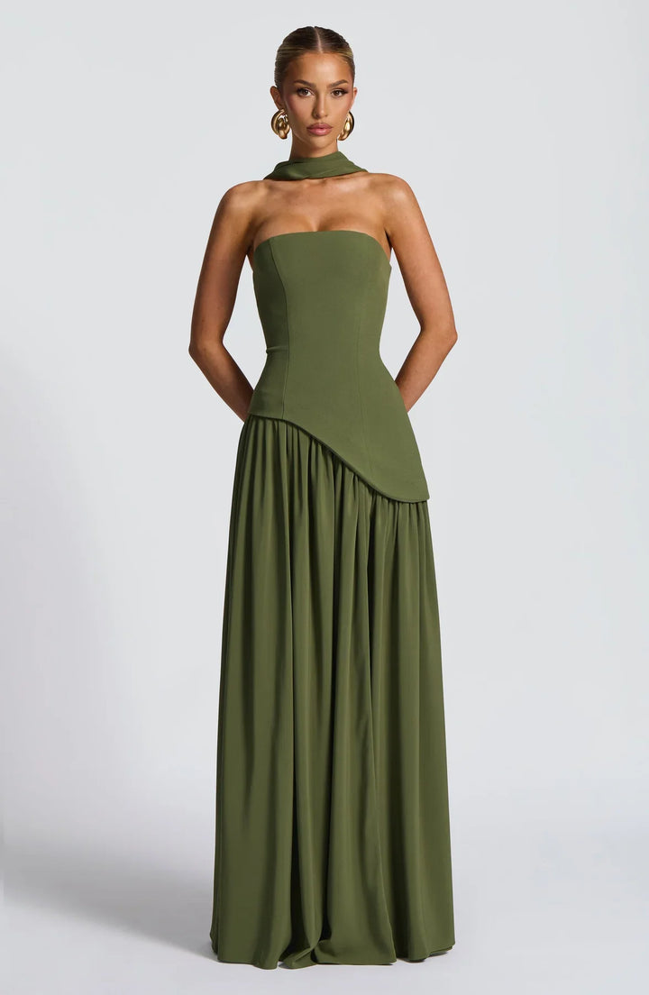 Regina | Split Maxi Dress