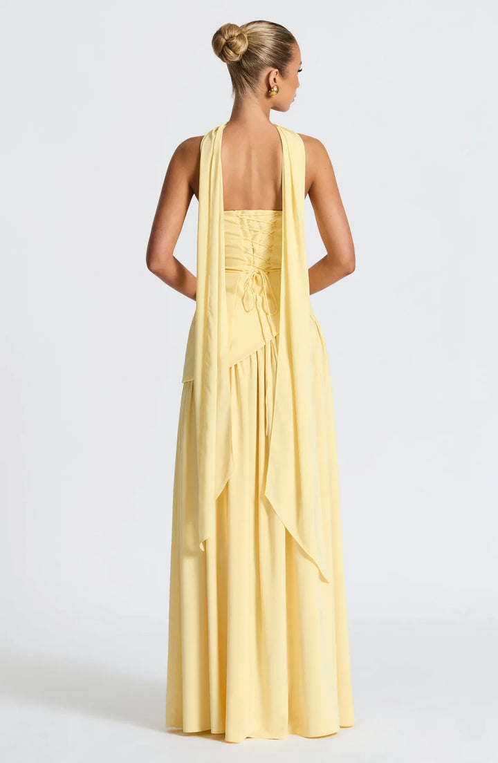Regina | Split Maxi Dress