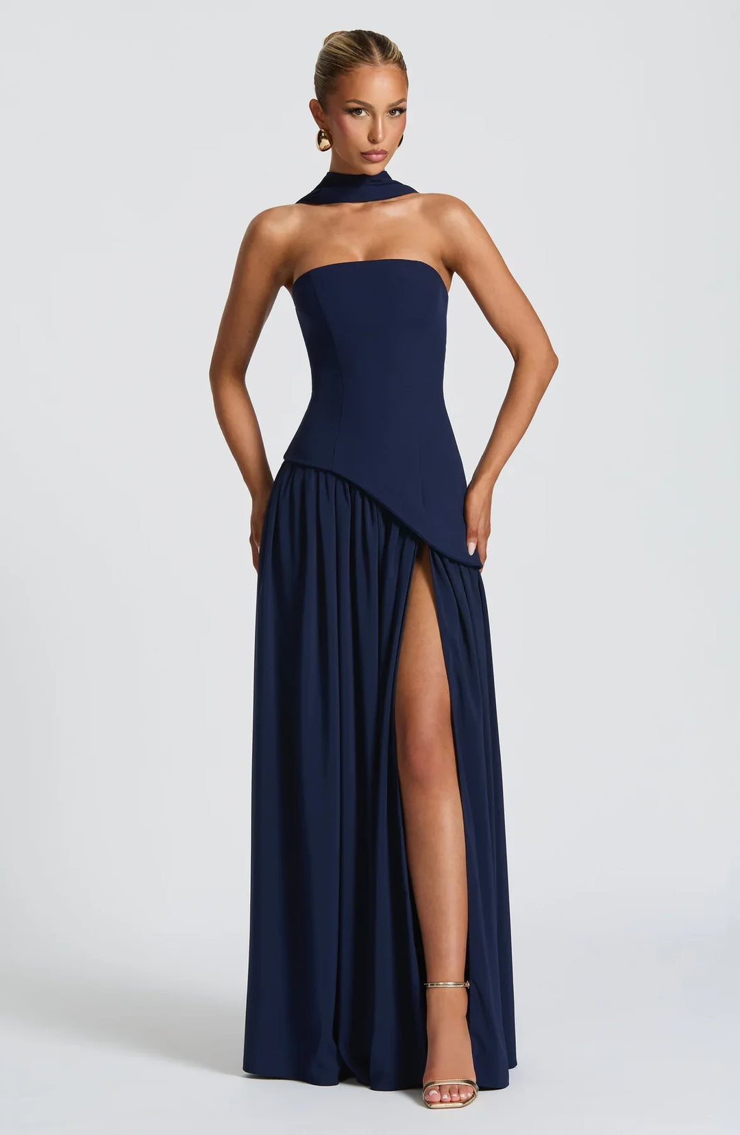 Regina | Split Maxi Dress