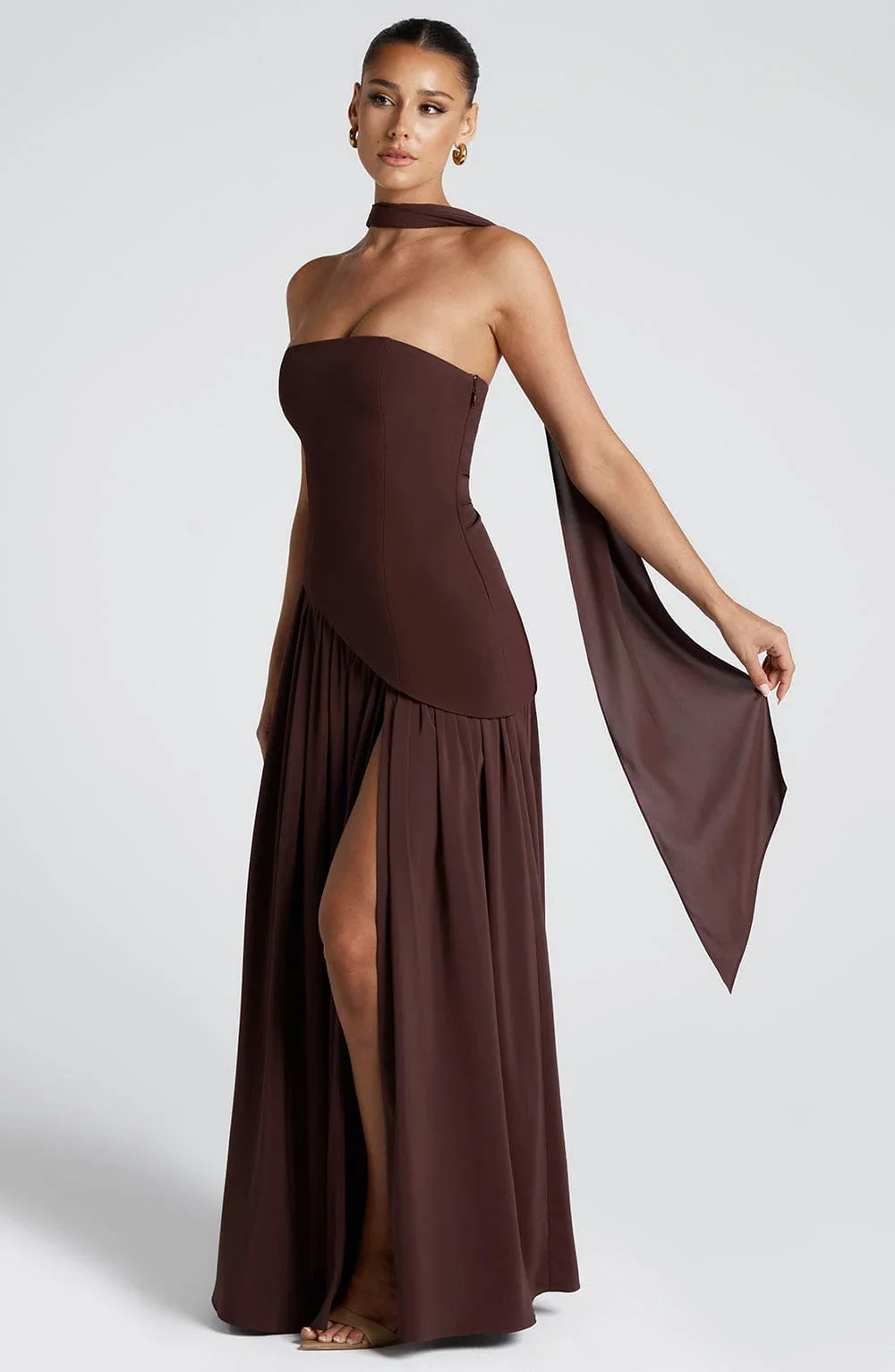 Regina | Split Maxi Dress