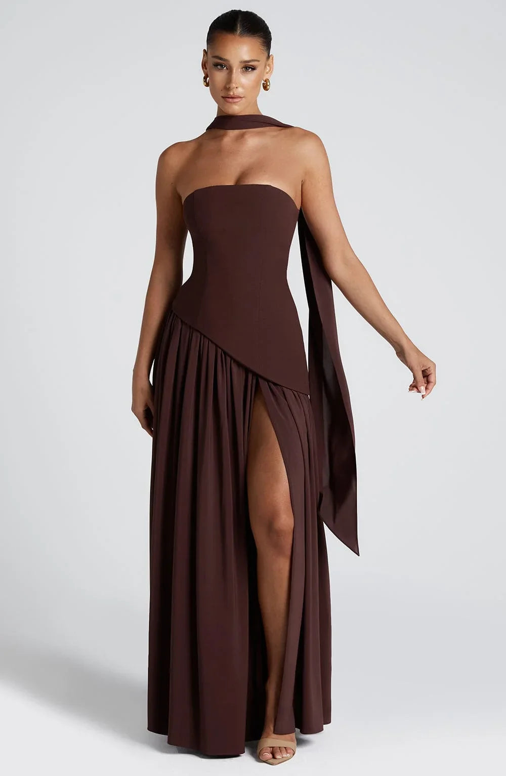 Regina | Split Maxi Dress
