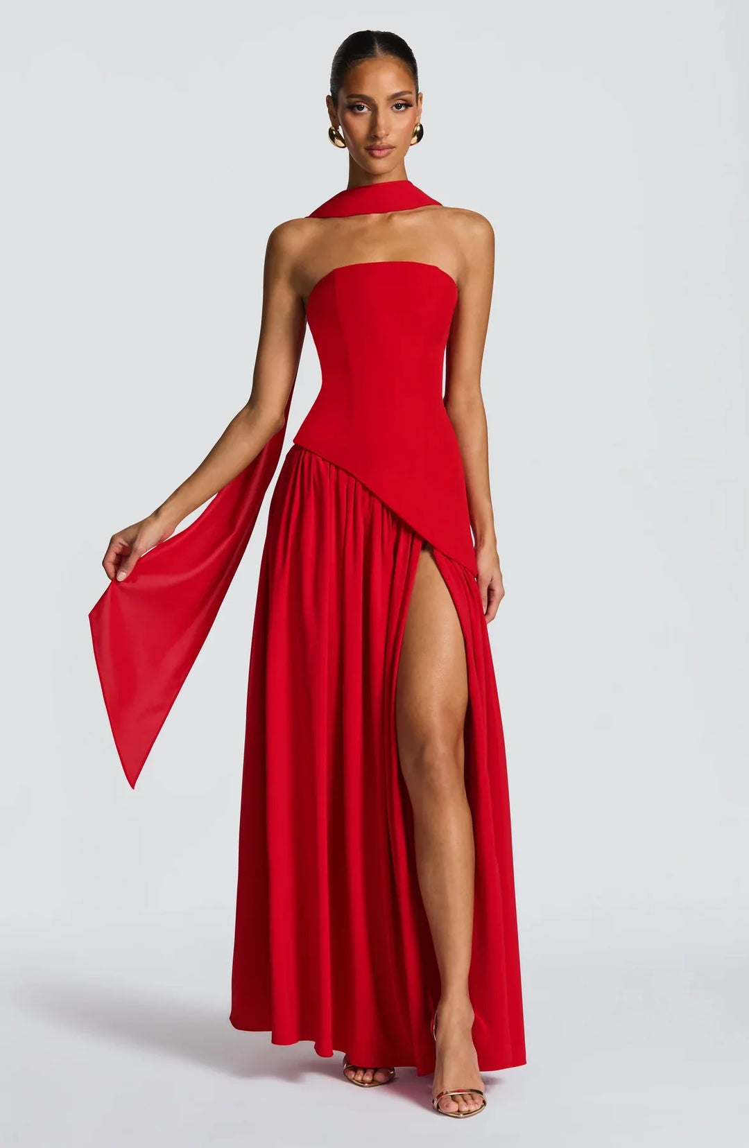 Regina | Split Maxi Dress
