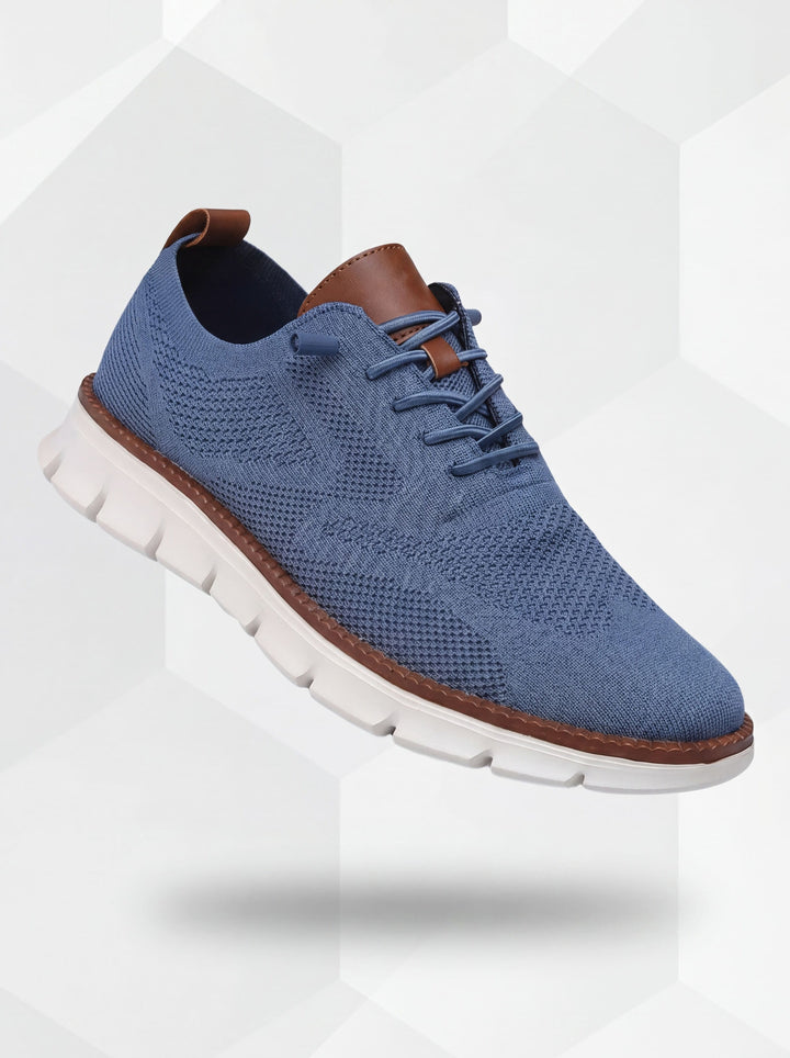 Blue-White Ultra-Comfort Breathable Sneakers