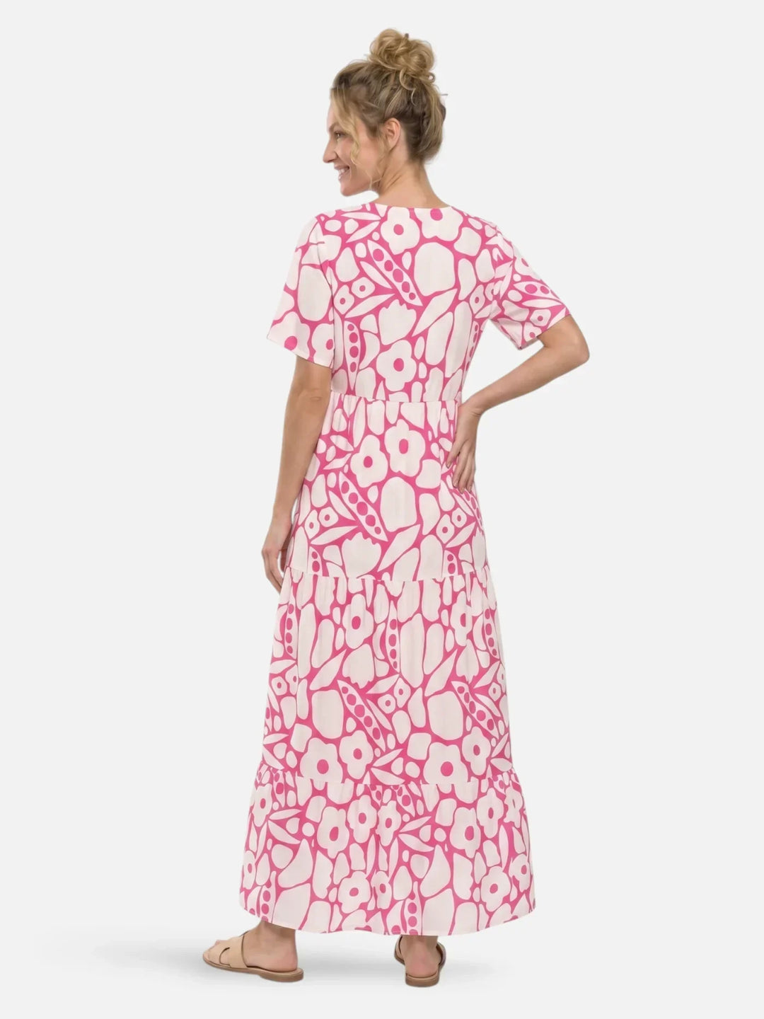 Henrieta | Layered Floral Maxi Dress