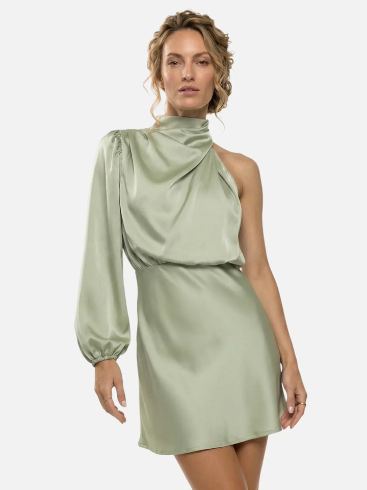 Izabela | Asymmetrical One-Shoulder Mini Dress