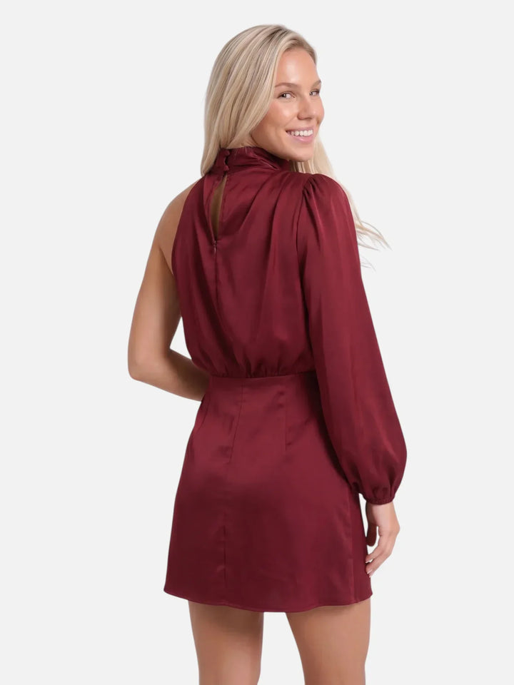 Izabela | Asymmetrical One-Shoulder Mini Dress