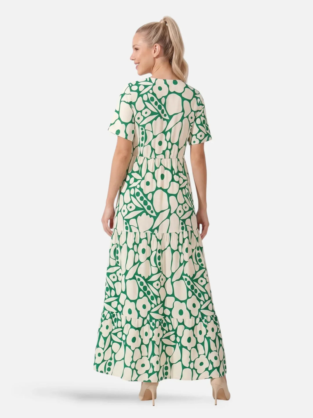 Henrieta | Layered Floral Maxi Dress