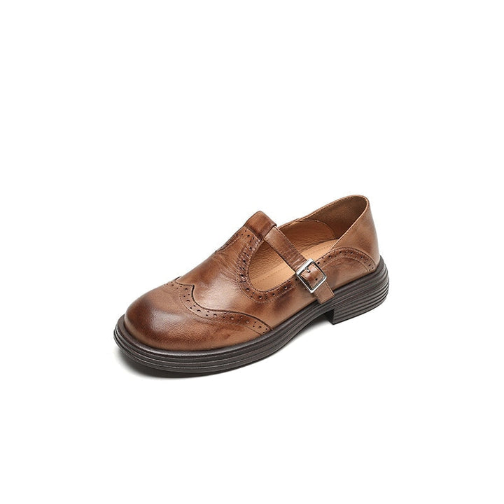 Timeless Mary Jane Strap Shoes