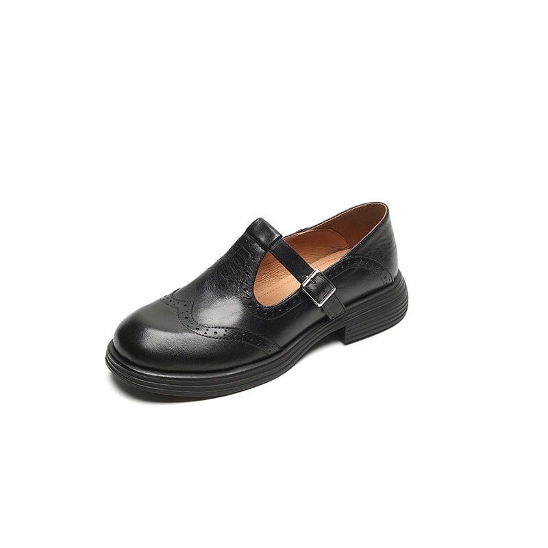 Timeless Mary Jane Strap Shoes