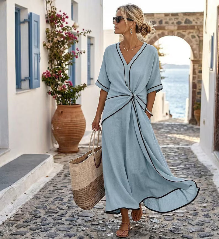 Emma | Summer Dress with Stripes