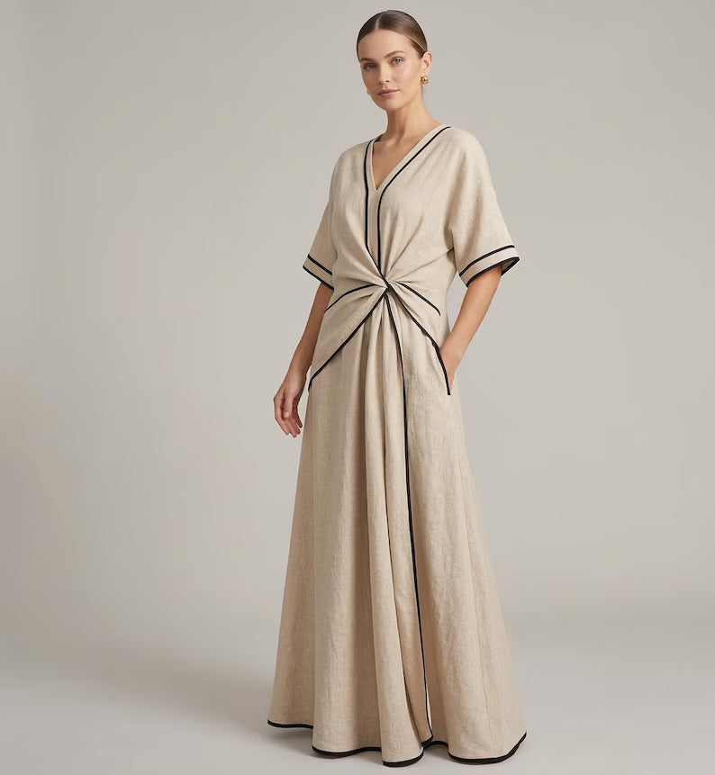 Emma | Summer Dress with Stripes
