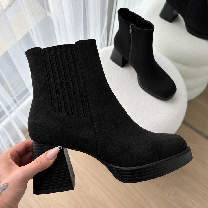 Non-Slip Sole Elastic Ankle Boots