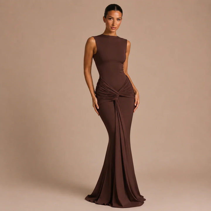 Alexandra™ Dress - Elegant silhouette with sculpted drape