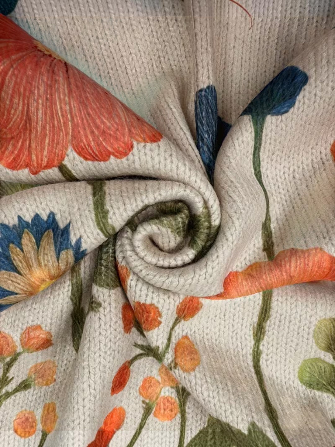 Andrea | Cardigan with Wildflower Print