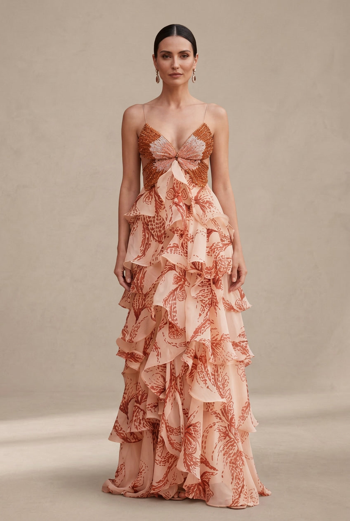 Nala | Dress with Romantic Ruffles
