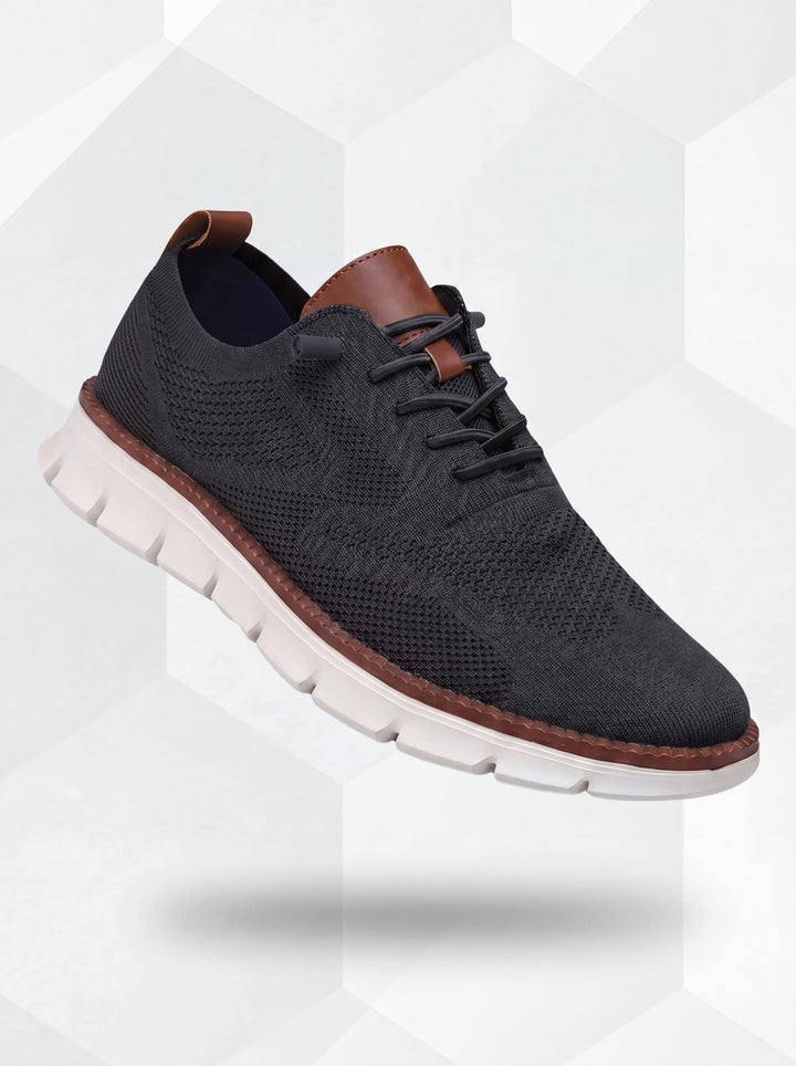 Black-White Ultra-Comfort Breathable Sneakers