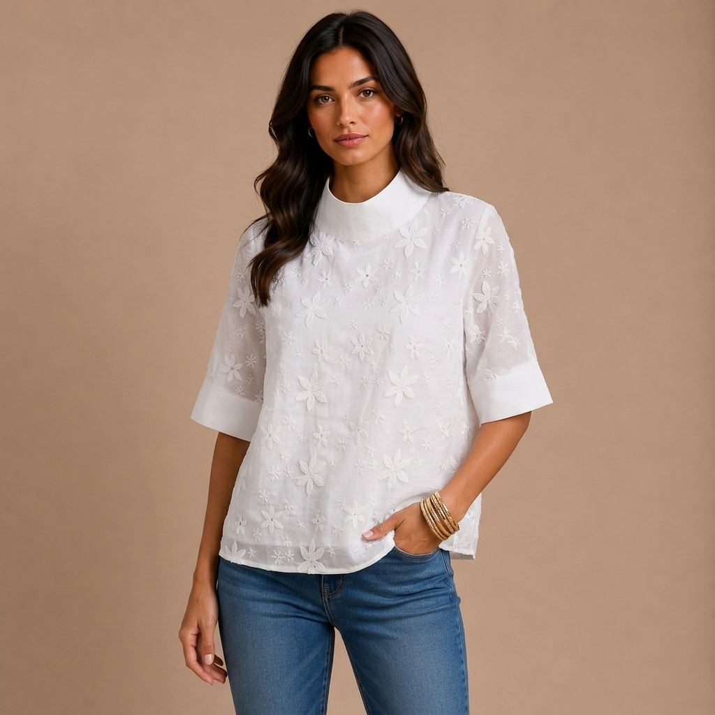 Calíope - Floral Blouse