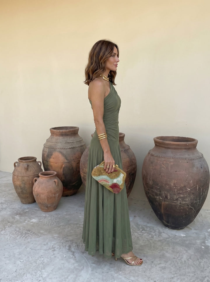 Silves - Long Dress Terracotta Toledo