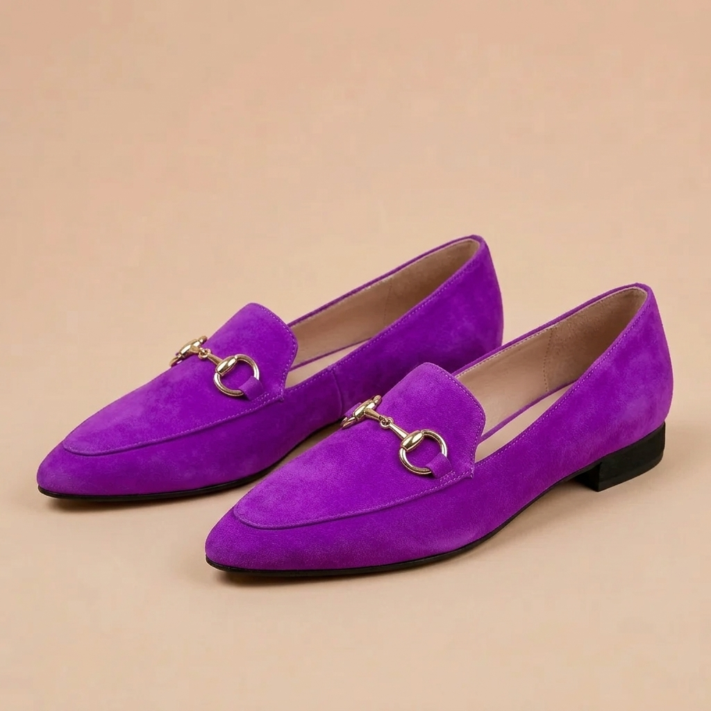 Katia Pointed Ballet Flats Without Laces for Comfort and Style