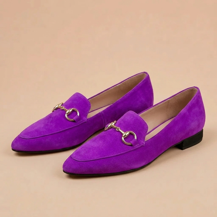Katia Pointed Ballet Flats Without Laces for Comfort and Style
