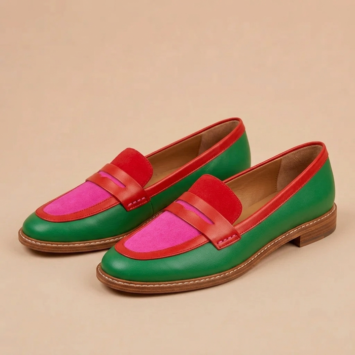 Nyla™ | Everyday Use Moccasins with Contrasting Design