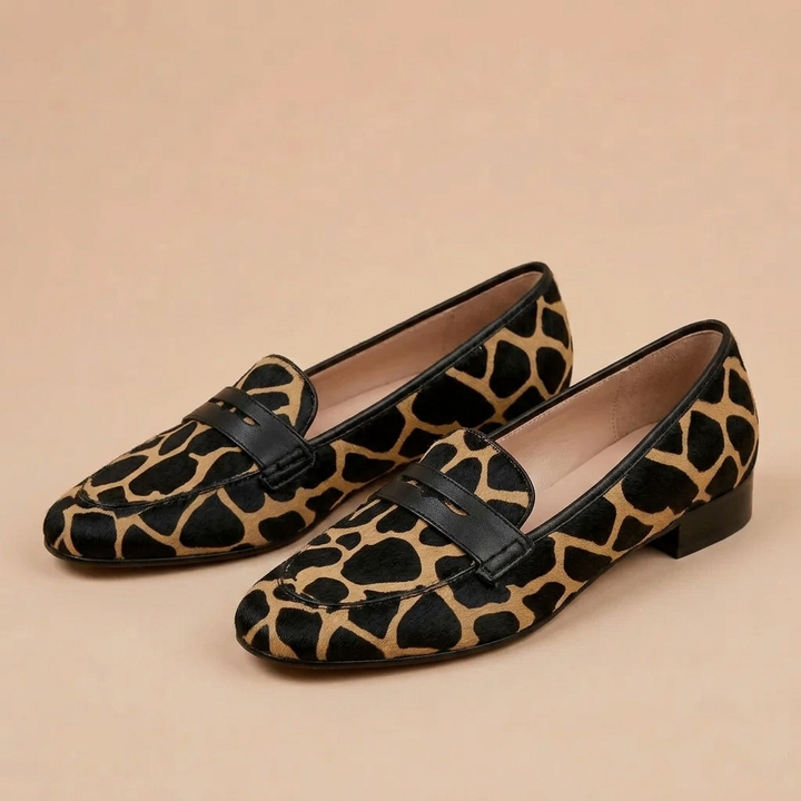 Mary Leopard Moccasins - Women's Comfortable Shoes