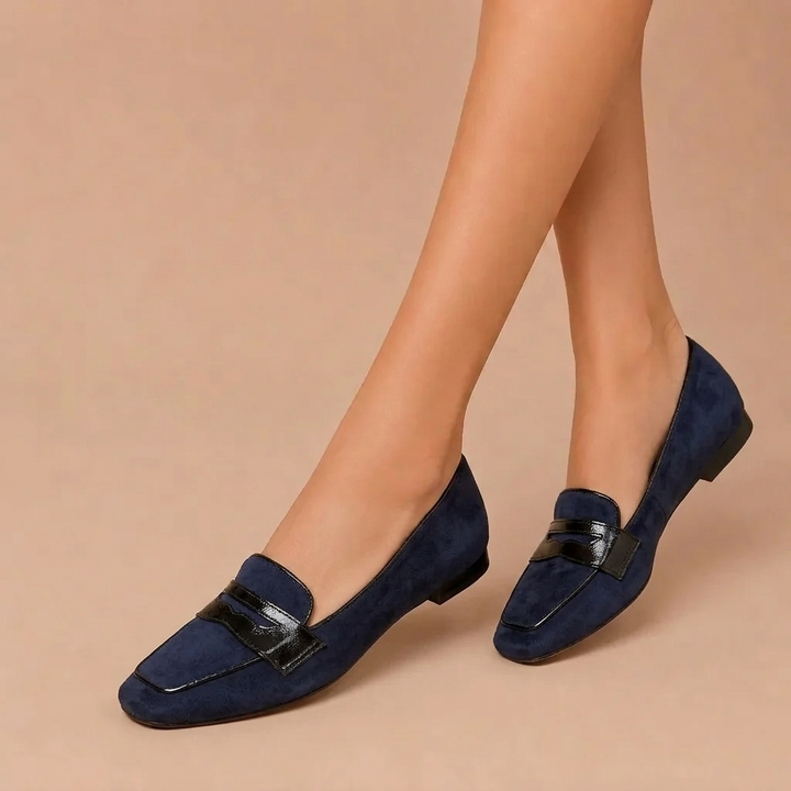 Nora™ | Chic Leather Loafers