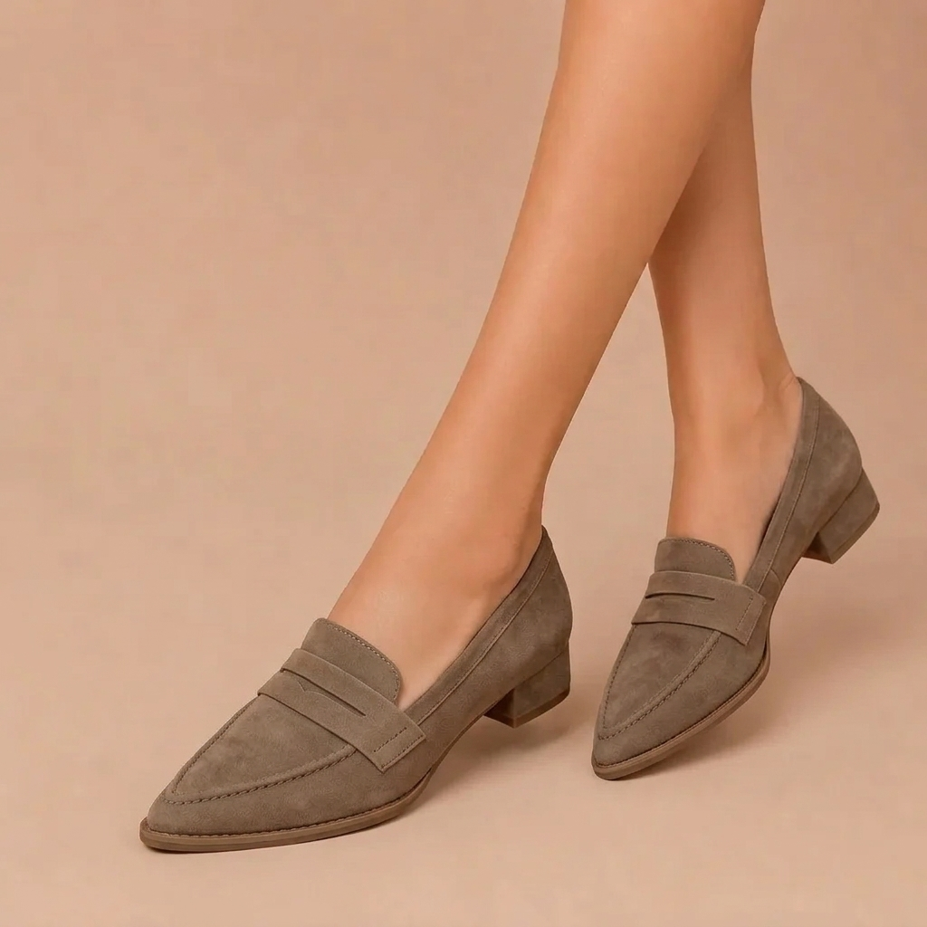 Nadia Suede Loafers Elegant for Every Day with Comfort and Style