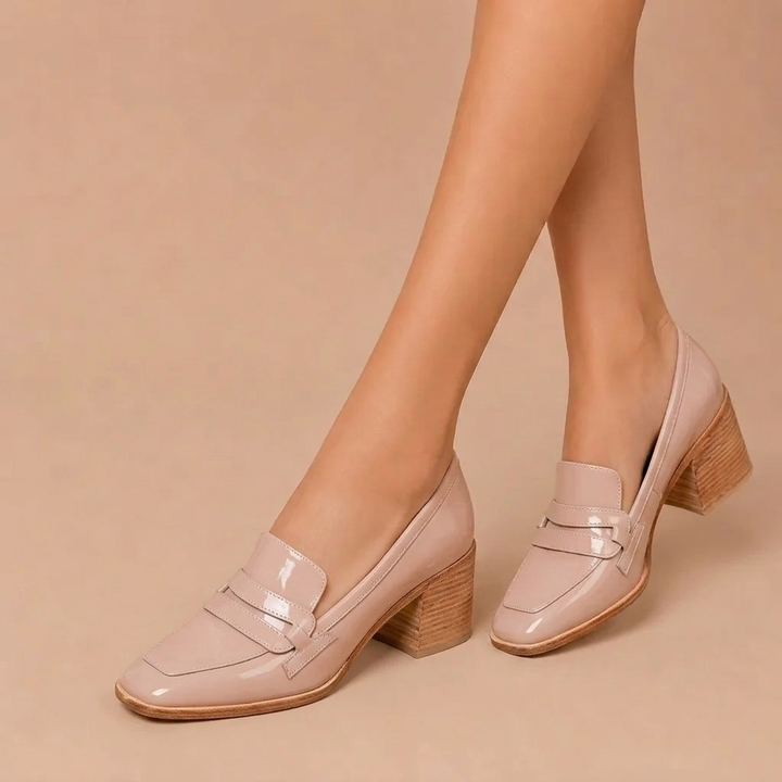 Elaine | Shiny Moccasins for Elegant Moments