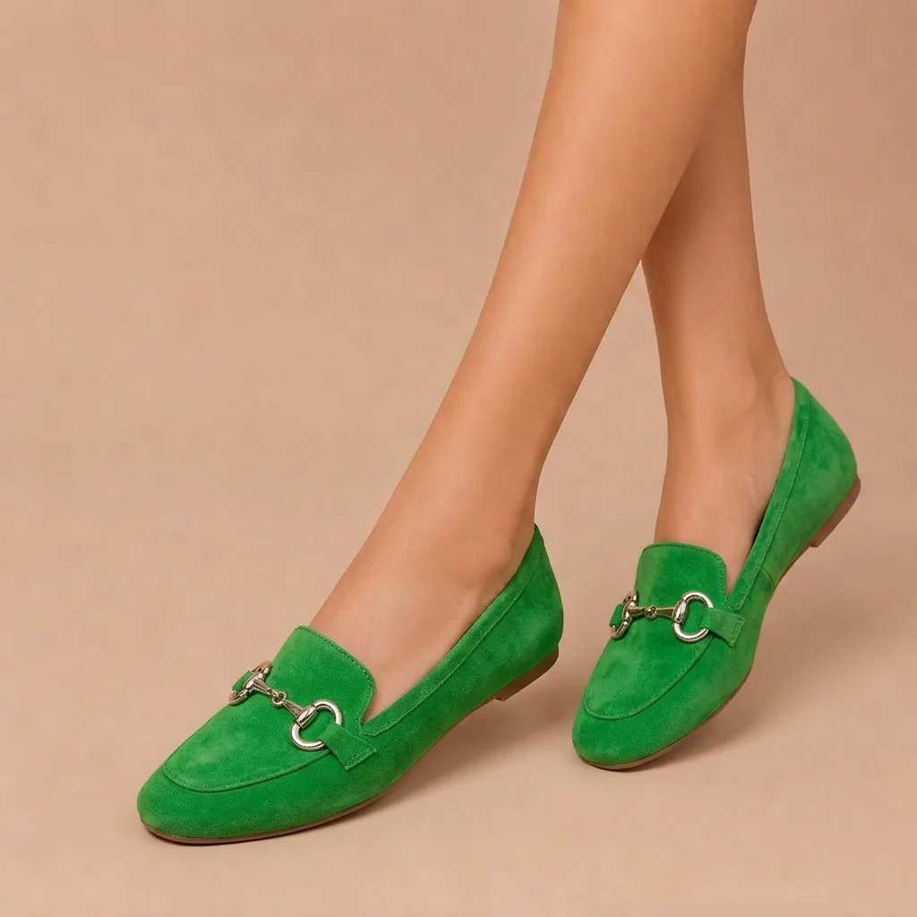 Taliah™ | Elegant Moccasins with Stylish Buckle