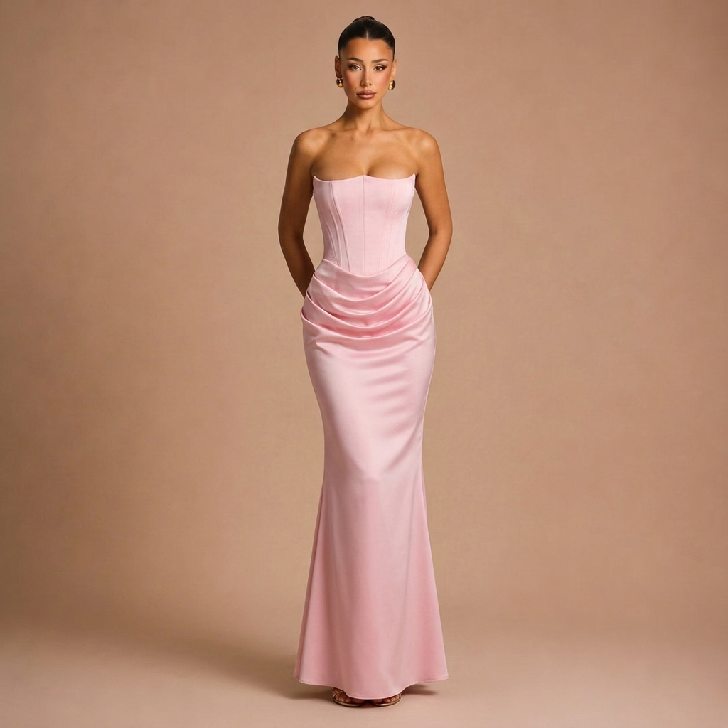 Esmeralda - Long Dress with Corset