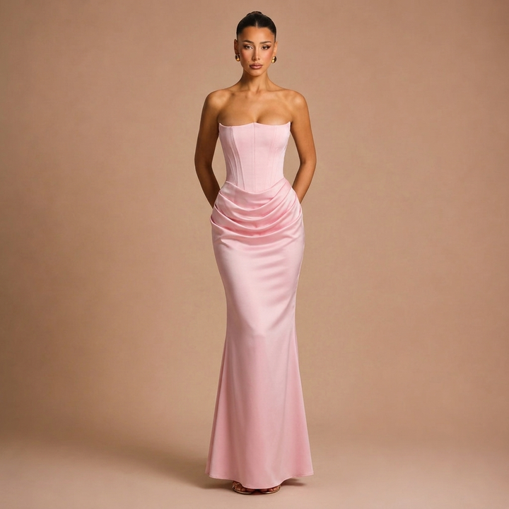 Esmeralda - Long Dress with Corset