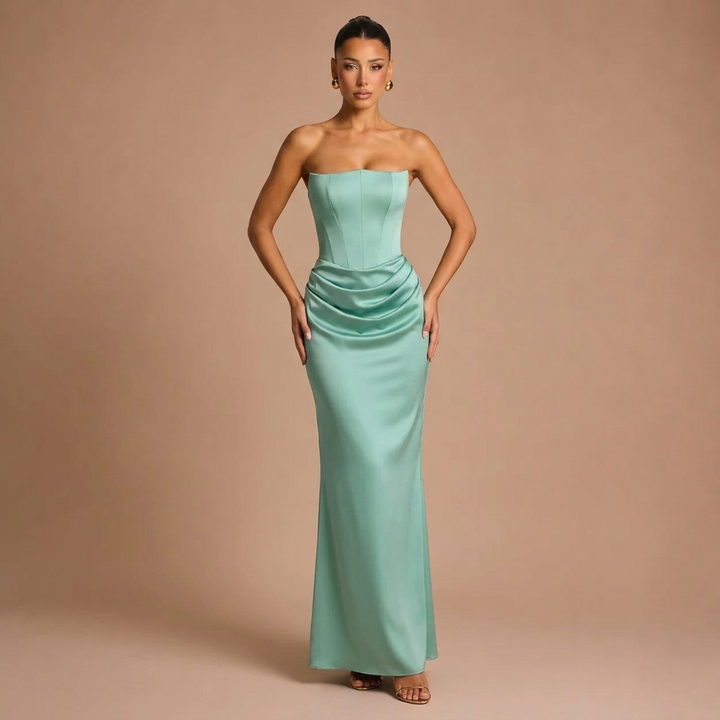 Esmeralda - Long Dress with Corset