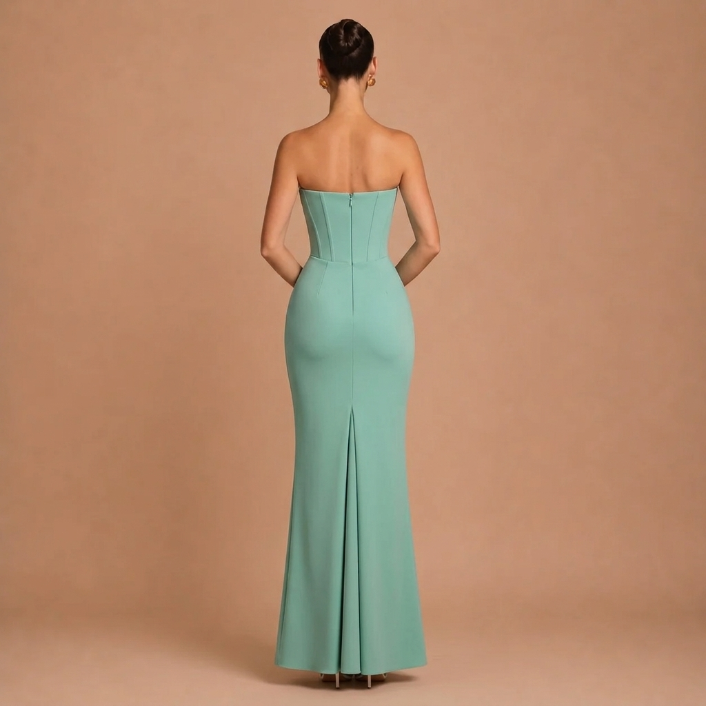 Esmeralda - Long Dress with Corset