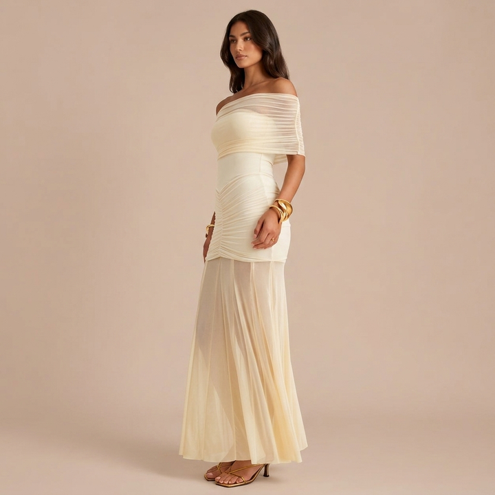 Vitoria - Long Mesh Dress