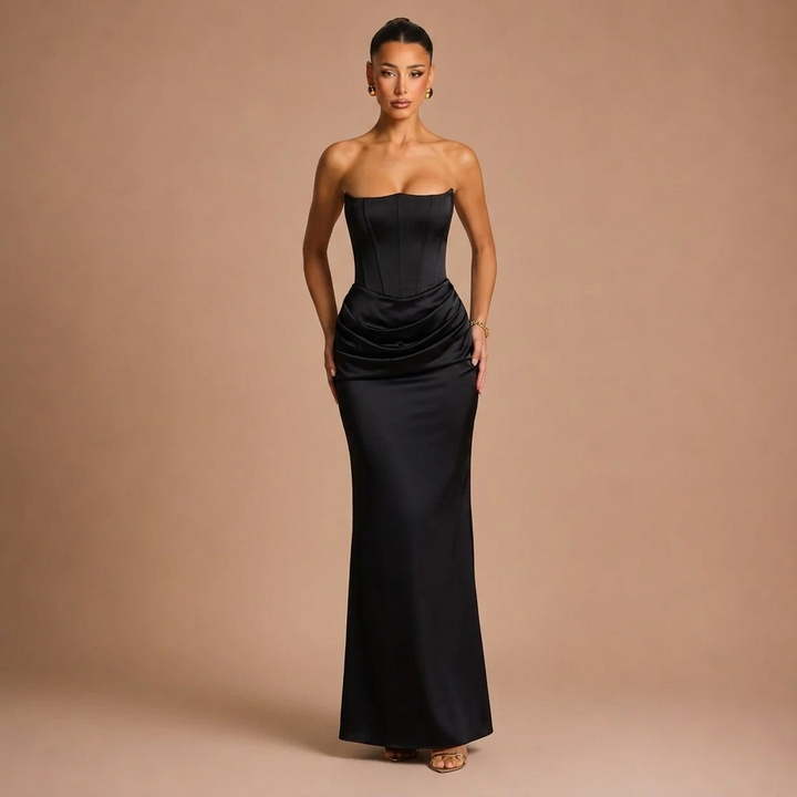 Esmeralda - Long Dress with Corset