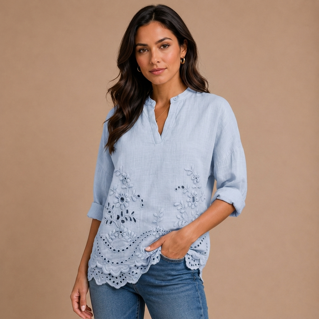 Coastal Bloom Top