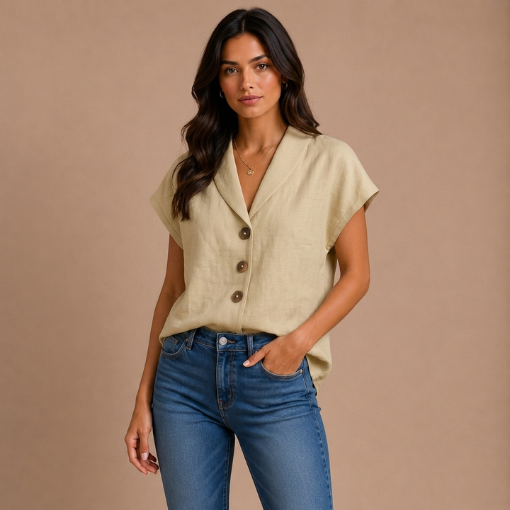 Lois | Elegant Plain T-Shirt