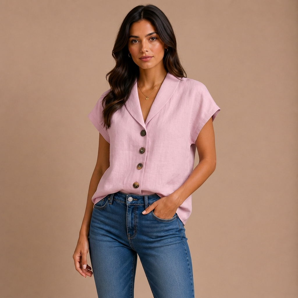 Lois | Elegant Plain T-Shirt