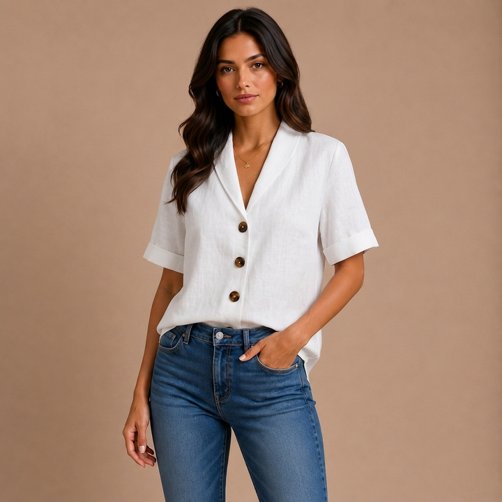 Lois | Elegant Plain T-Shirt