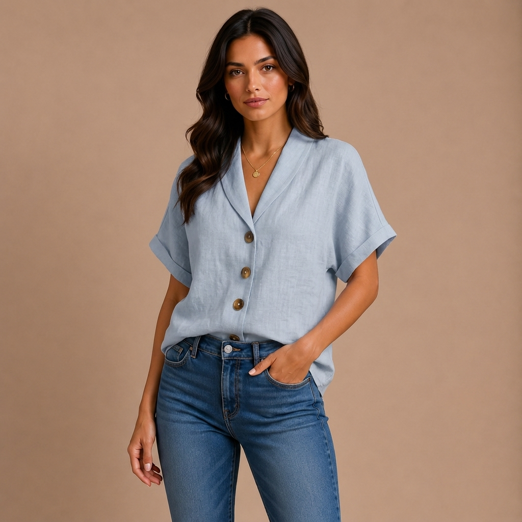Lois | Elegant Plain T-Shirt