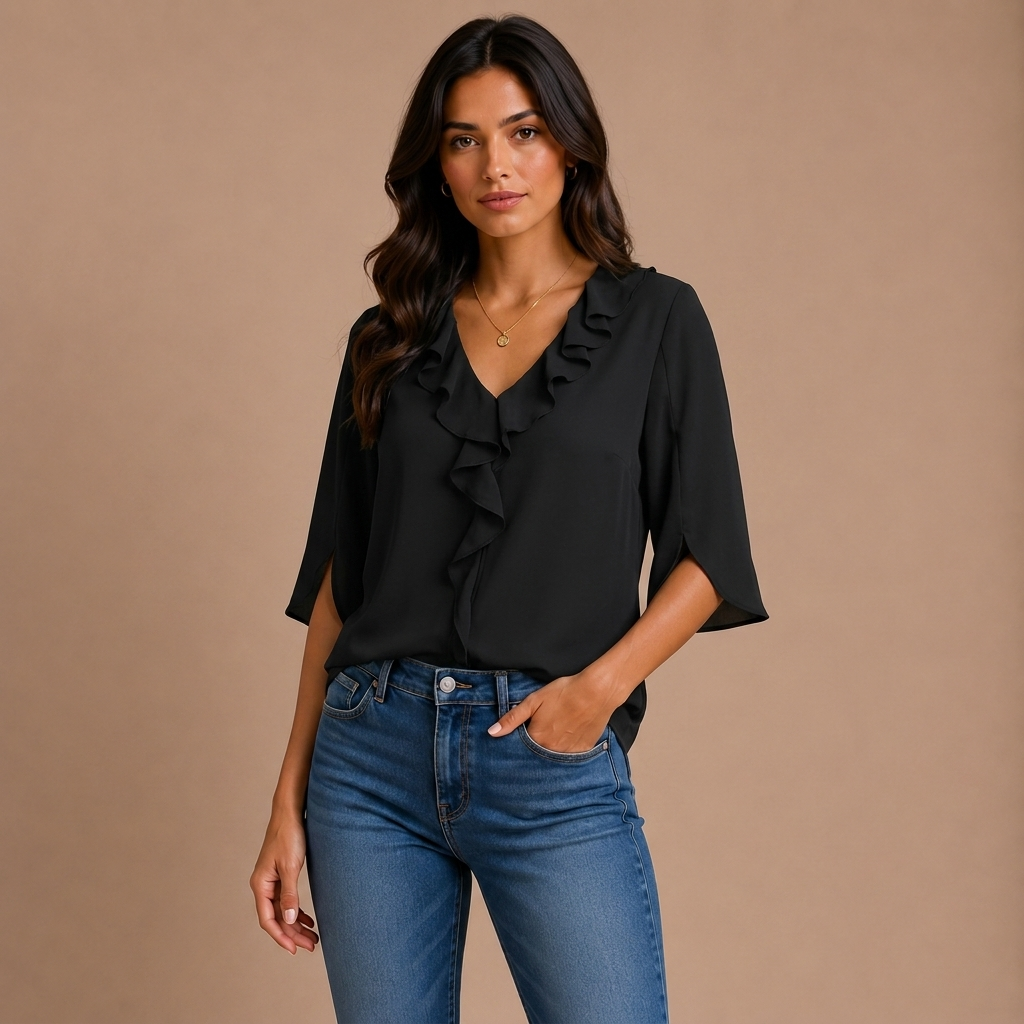 Comfortable, Elegant and Versatile Blouse