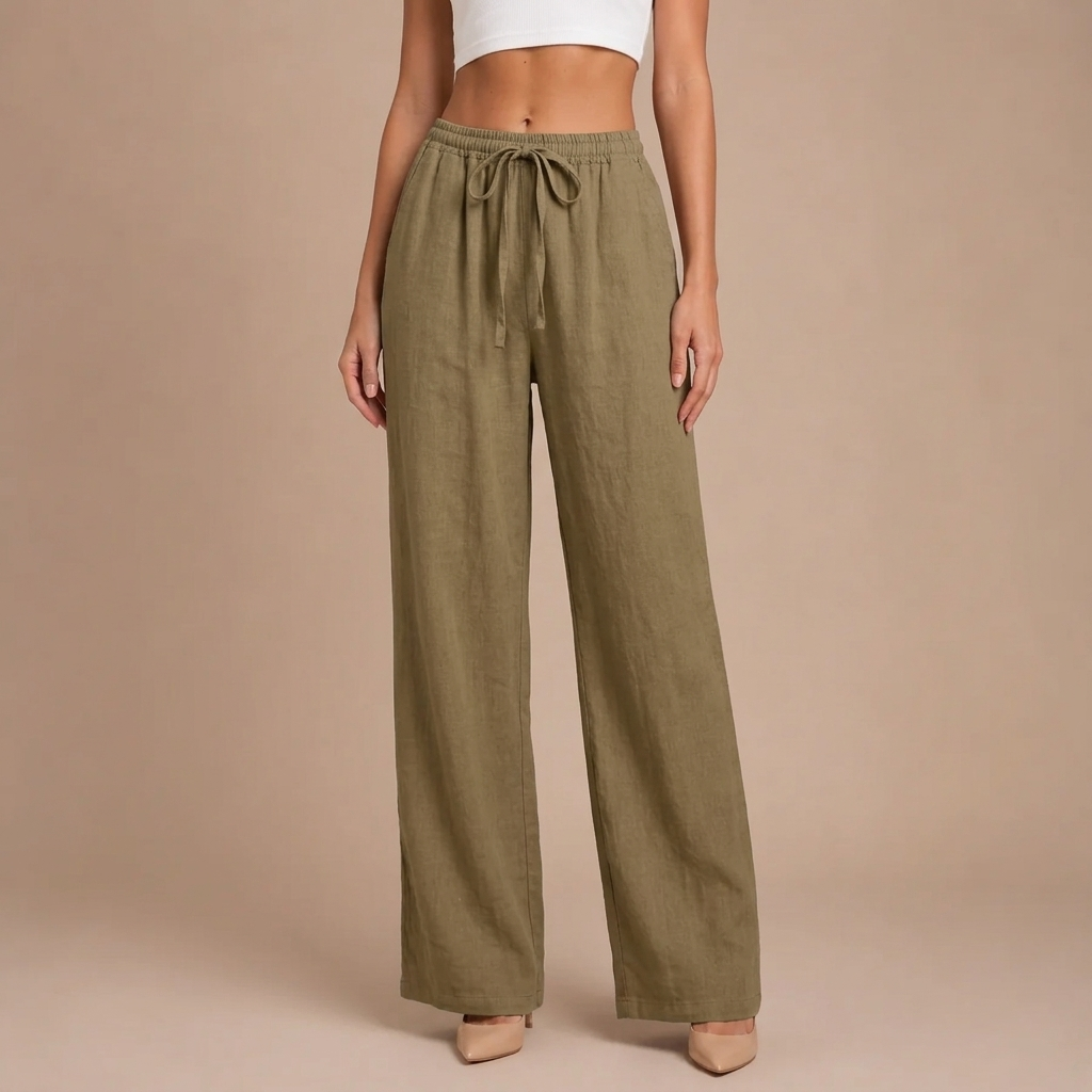 Airy Linen Trousers