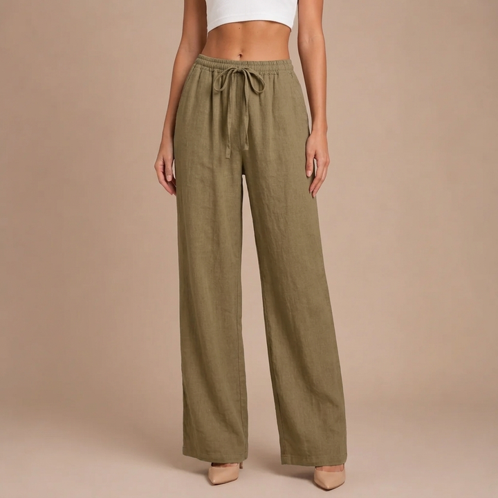 Airy Linen Trousers