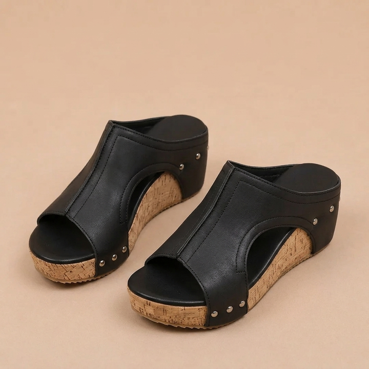 Marigo - Orthopedic Platform Sandals with Elegant Design