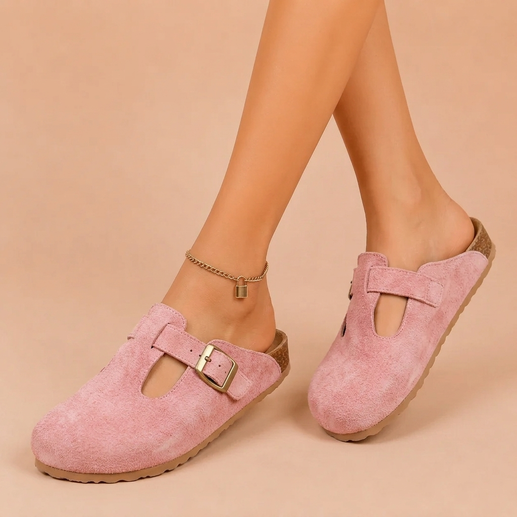 Têmis - Comfortable Clogs with Minimalist Buckle