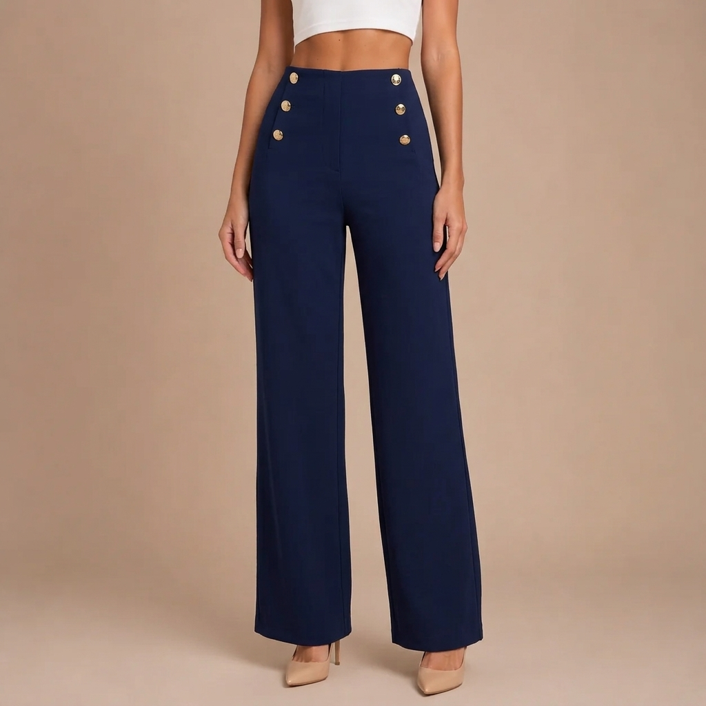 Elegant and Textured FitCurve™ Trousers