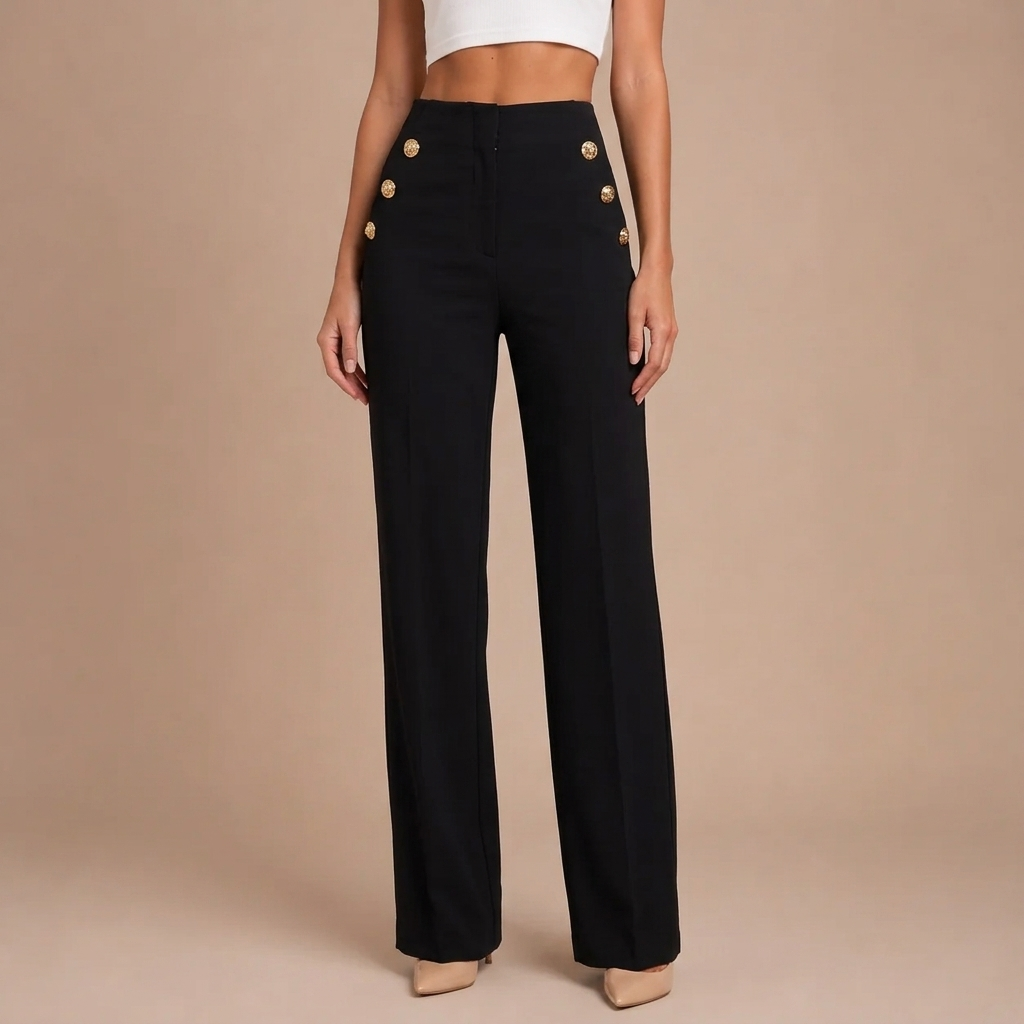 Elegant and Textured FitCurve™ Trousers