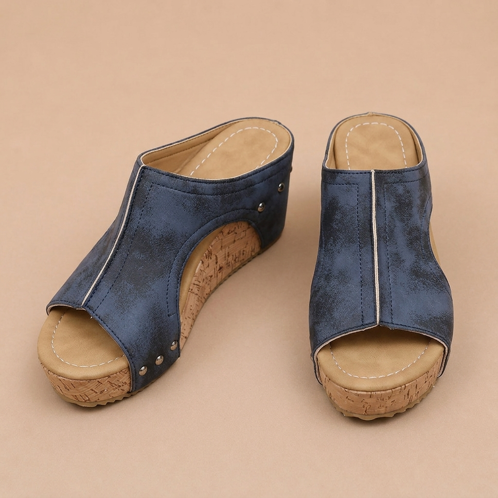 Marigo - Orthopedic Platform Sandals with Elegant Design